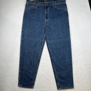 Levis 550 Jeans Mens 42x30 Demin Relaxed Fit Straight Tapered Canada VTG 90s